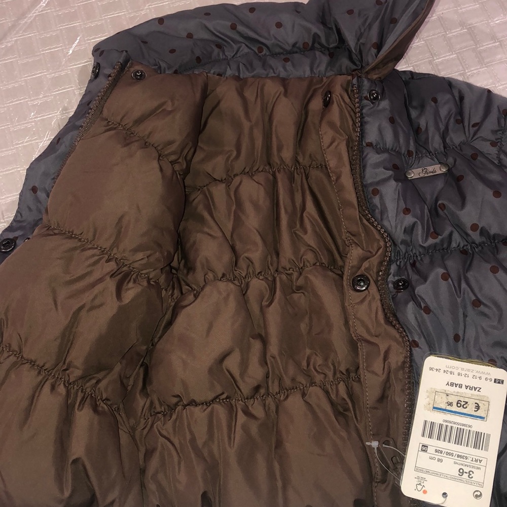 ZARA BABY REVERSIBLE COAT - Picture 4 of 8